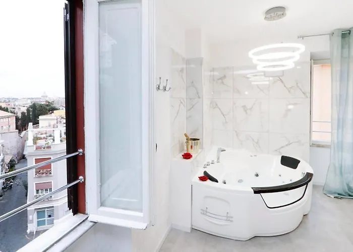 Διαμέρισμα White Panoramic Jacuzzi Trastevere *